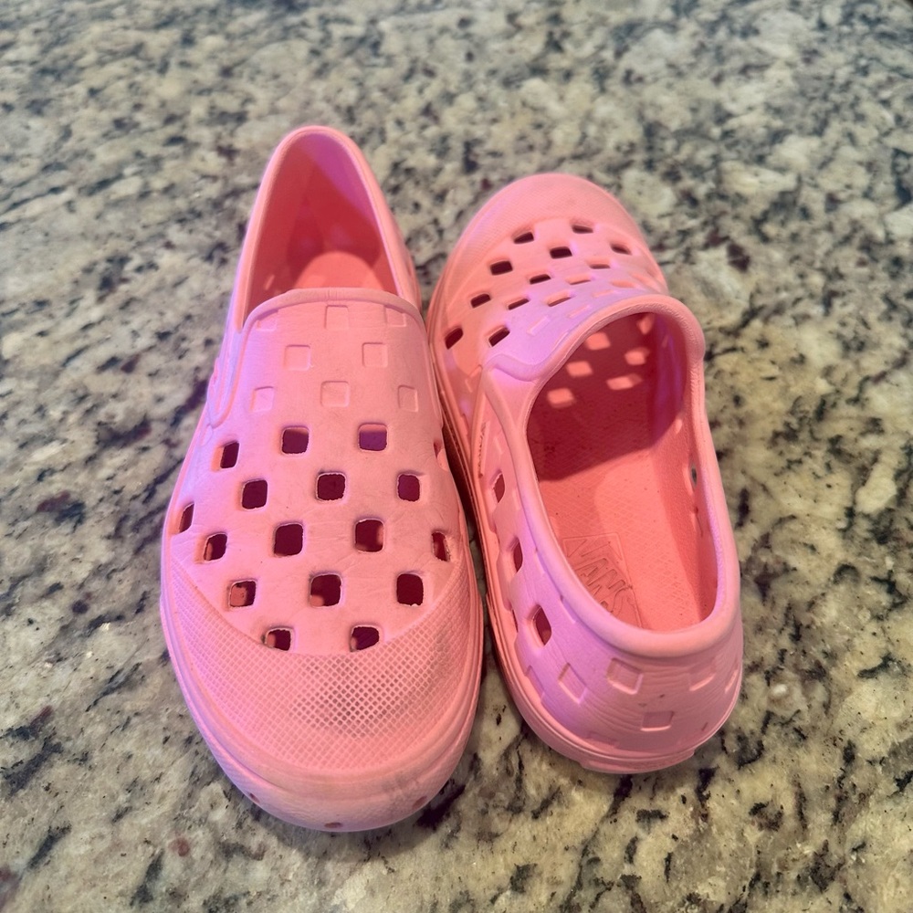 Vans Kids Pink Water Shoes Slip-On